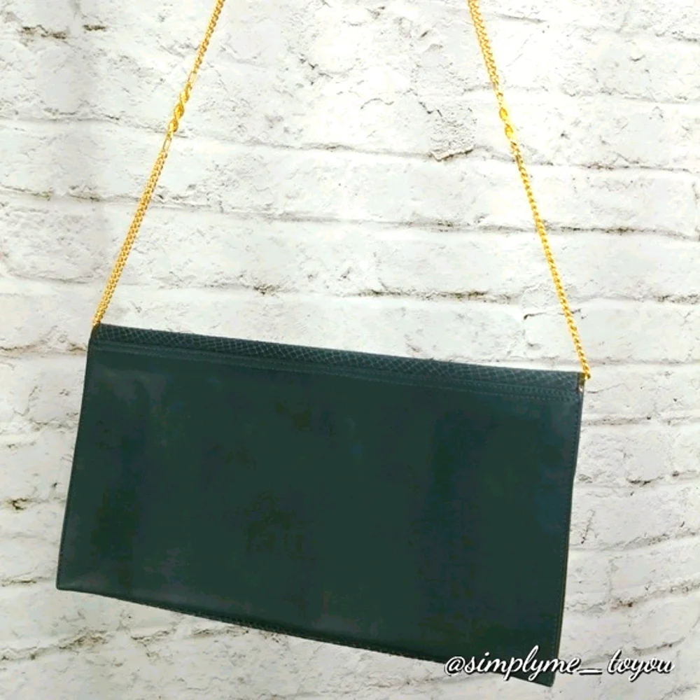 G. Parapini Leather Clutch